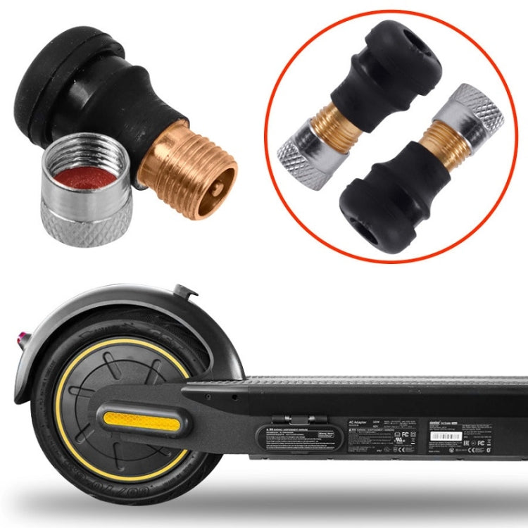2 PCS Per Ninebot MAX G30 Scooter Pneumatici Ugello di Vuoto, Vacuum Nozzle