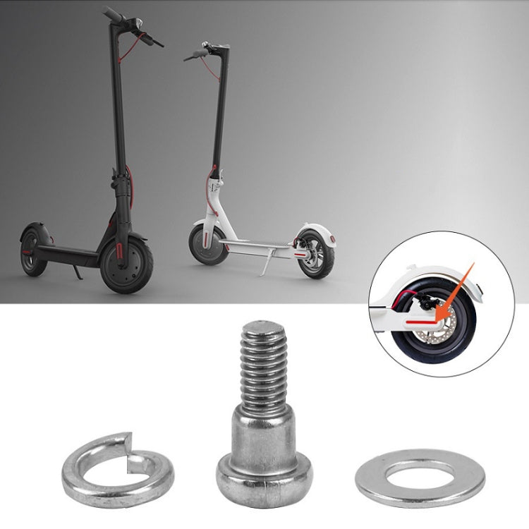 5 pezzi per viti di fissaggio della ruota posteriore dello scooter Xiaomi Mijia M365/PRO, Rear Wheel Screws