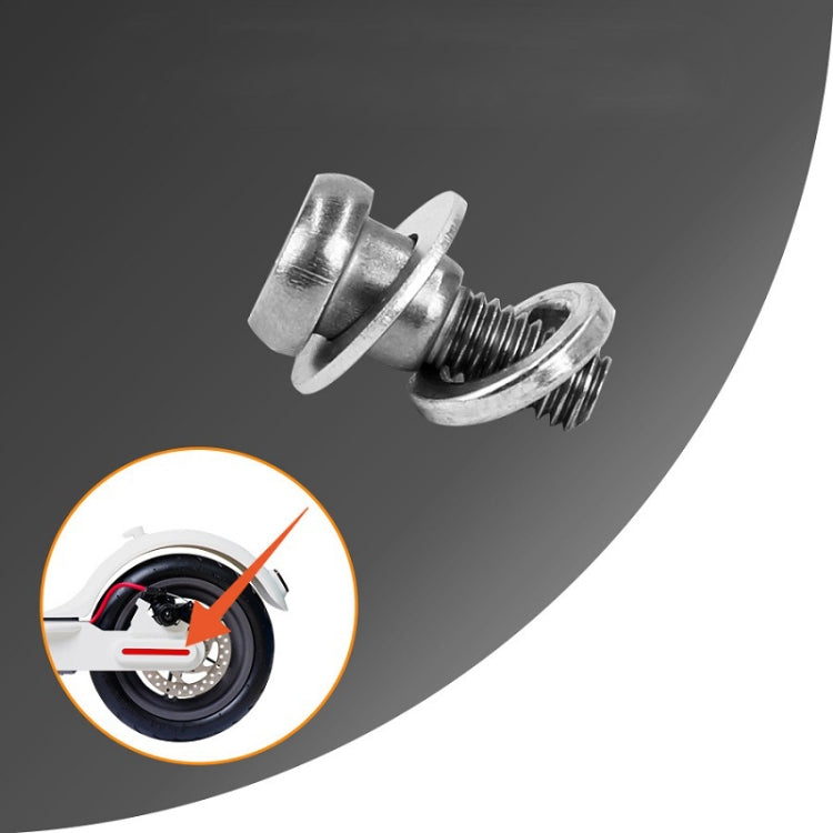 5 pezzi per viti di fissaggio della ruota posteriore dello scooter Xiaomi Mijia M365/PRO, Rear Wheel Screws