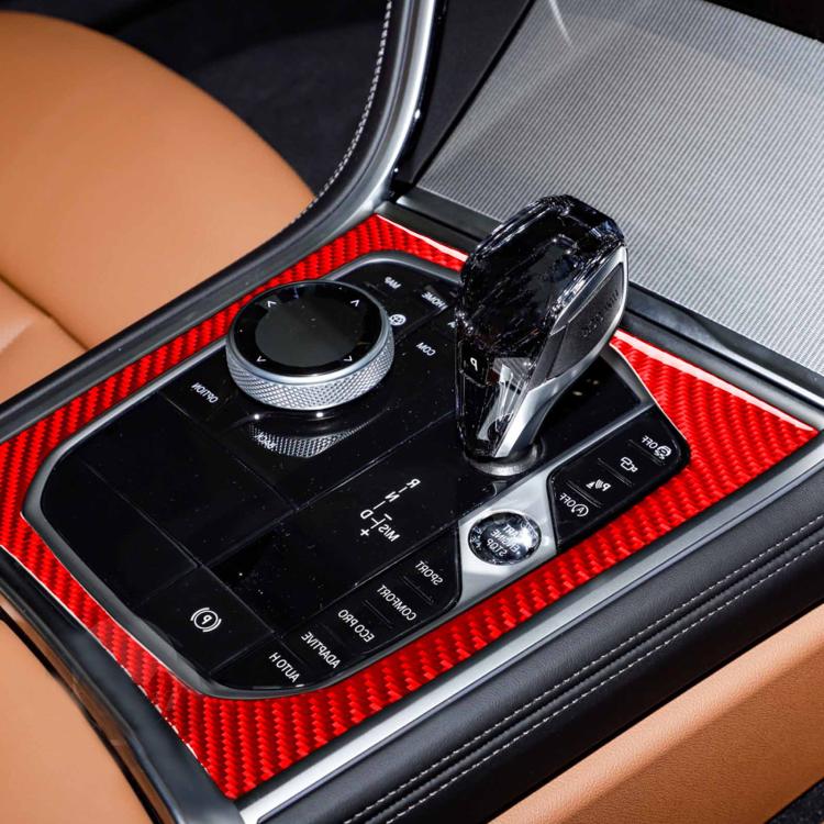 Adesivo per pannello di controllo centrale del cambio per BMW Serie 8 G14 2019-2024 con guida a destra, Right-Hand Drive