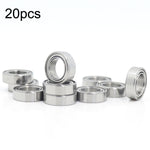 MR106ZZ 20pcs 6x10x3mm Cuscinetto a sfere a gola profonda in miniatura, stile:, MR106ZZ Low Speed, MR106ZZ High Speed