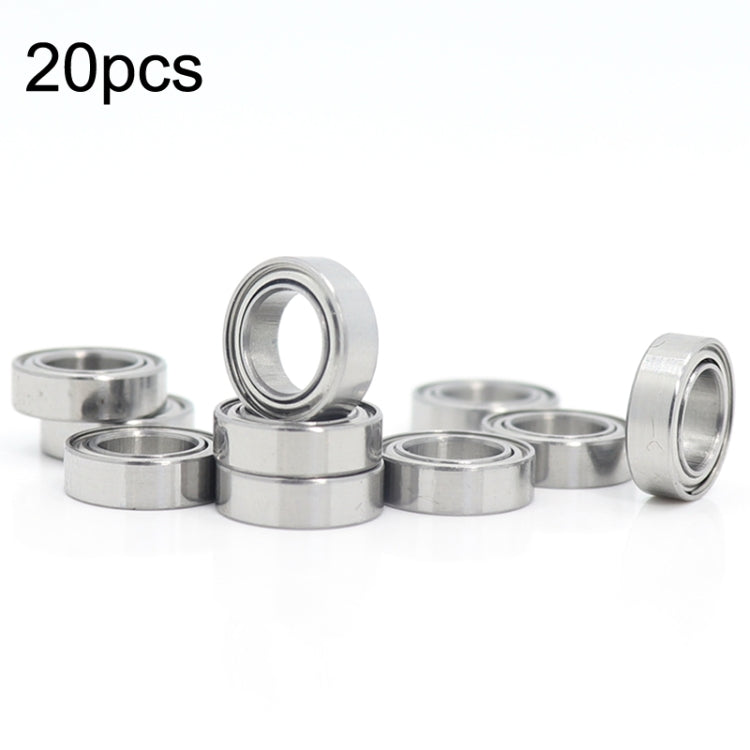 MR106ZZ 20pcs 6x10x3mm Cuscinetto a sfere a gola profonda in miniatura, stile:, MR106ZZ Low Speed, MR106ZZ High Speed