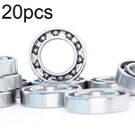 Cuscinetti a sfera in miniatura da 20 pezzi, MR63ZZ Bearing 3x6x2.5mm, MR63 Open Bearing  3x6x2mm