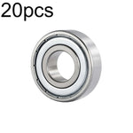 20pcs 12x32x10mm Cuscinetti in miniatura a sfere a gola profonda silenziosi ad alta velocità, 6201zz