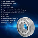 20pcs 15x35x11mm Cuscinetti a sfere a gola profonda Cuscinetto speciale per auto a motore, 6202ZZ