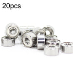 20pcs 3x8x4mm Cuscinetto in miniatura Soldi Dot Machine Motore Aria condizionata Attrezzi da pesca Cuscinetto speciale, 693ZZ