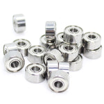 20pcs 3x8x4mm Cuscinetto in miniatura Soldi Dot Machine Motore Aria condizionata Attrezzi da pesca Cuscinetto speciale, 693ZZ