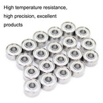 20pcs 3x8x4mm Cuscinetto in miniatura Soldi Dot Machine Motore Aria condizionata Attrezzi da pesca Cuscinetto speciale, 693ZZ
