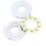 20pcs 3x8x3.5mm Plane Thrust Ball Cuscinetti resistenti alle alte temperature e ad alto carico, F3-8M