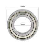 10 cuscinetti a sfere a gola profonda 30x55x13mm per decespugliatore, 6006ZZ Bearing, S6006ZZ  Bearing
