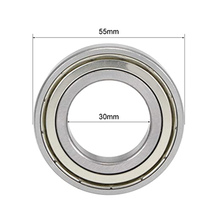 10 cuscinetti a sfere a gola profonda 30x55x13mm per decespugliatore, 6006ZZ Bearing, S6006ZZ  Bearing