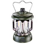 Lampada LED da campeggio con ricarica USB e luce regolabile