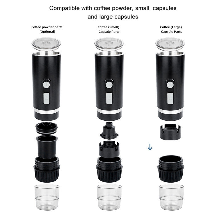 KFJ100 Caffettiera a capsule Espresso automatica universale portatile, KFJ100