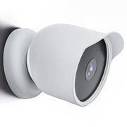 Per Google Nest Camera Custodia protettiva resistente all'acqua in silicone per esterni, For Google Nest White, For Google Nest Black