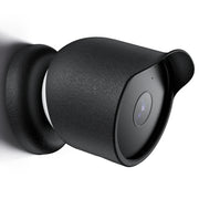 Per Google Nest Camera Custodia protettiva resistente all'acqua in silicone per esterni, For Google Nest White, For Google Nest Black