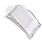 JA-958 2 pezzi Affettatrice per prosciutto affettatrice per carne per uso domestico Taglierina per uova da cucina a fette di banana, JA-958 Ham Slicer (White), JA-958 Ham Slicer (Yellow)