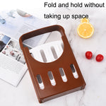 Affettatrice da cucina per pane in PP 2 pezzi
