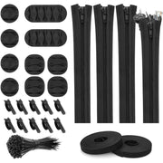 Kit organizer cavi 5 in 1 con cerniera