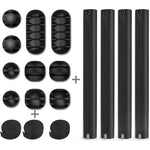 Kit organizer cavi con cerniera 5 in 1 per cavi ricarica