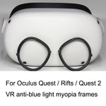 Cornice occhiali VR per Oculus Quest 2 con ventosa magnetica