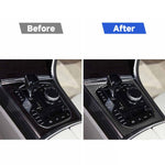 Adesivo per pannello di controllo centrale del cambio per BMW Serie 8 G14 2019-2024 con guida a sinistra, Left-Hand Drive
