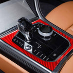 Adesivo per pannello di controllo centrale del cambio per BMW Serie 8 G14 2019-2024 con guida a sinistra, Left-Hand Drive