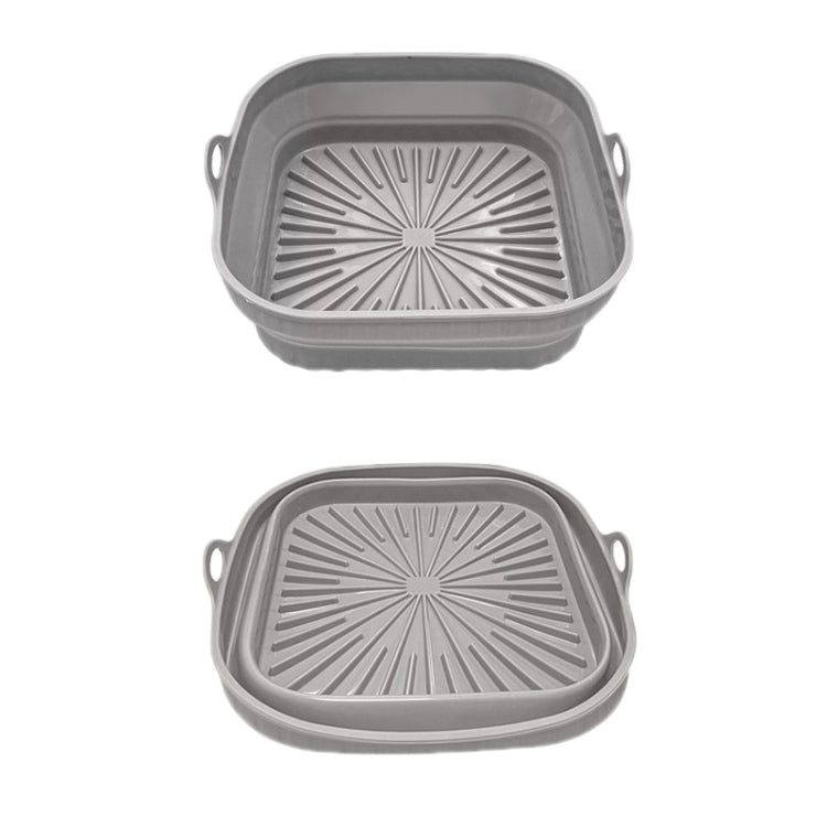 Tappetino per griglia per friggitrice ad aria 2 pezzi Teglia da forno in silicone resistente alle alte temperature, Round Black, Round Gray, Round Green, Round Pink, Round Blue, Round Orange, Square Black, Square Gray, Square Green, Square Pink        ...