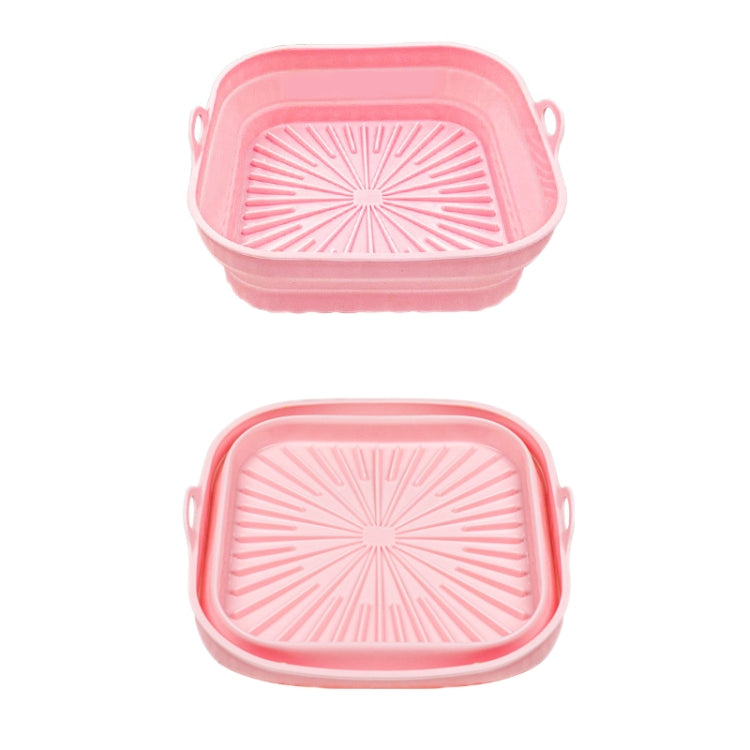 Tappetino per griglia per friggitrice ad aria 2 pezzi Teglia da forno in silicone resistente alle alte temperature, Round Black, Round Gray, Round Green, Round Pink, Round Blue, Round Orange, Square Black, Square Gray, Square Green, Square Pink        ...
