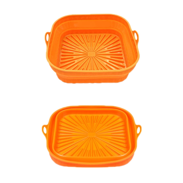 Tappetino per griglia per friggitrice ad aria 2 pezzi Teglia da forno in silicone resistente alle alte temperature, Round Black, Round Gray, Round Green, Round Pink, Round Blue, Round Orange, Square Black, Square Gray, Square Green, Square Pink        ...