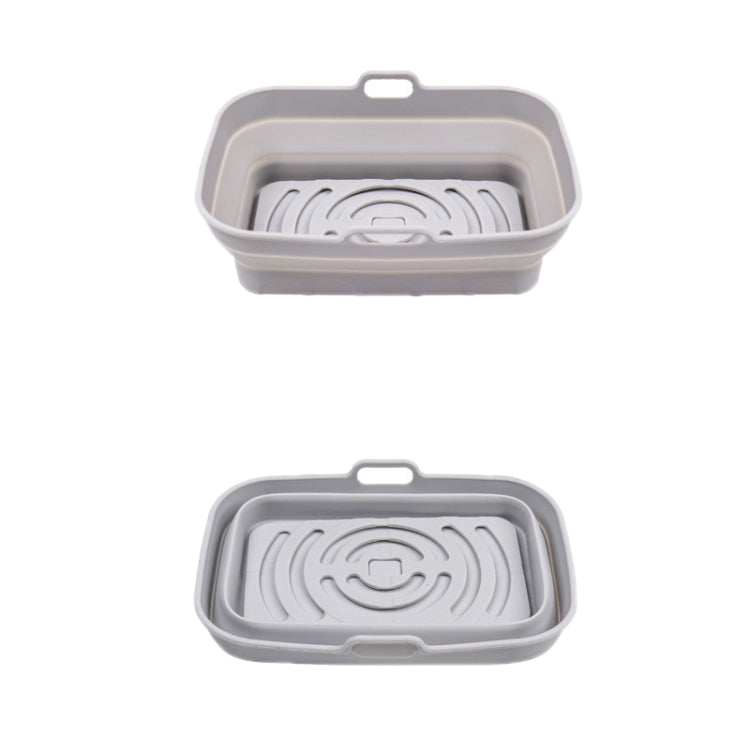 Tappetino per griglia per friggitrice ad aria 2 pezzi Teglia da forno in silicone resistente alle alte temperature, Round Black, Round Gray, Round Green, Round Pink, Round Blue, Round Orange, Square Black, Square Gray, Square Green, Square Pink        ...