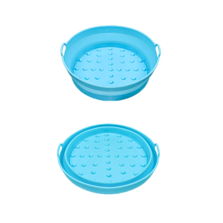 Tappetino per griglia per friggitrice ad aria 2 pezzi Teglia da forno in silicone resistente alle alte temperature, Round Black, Round Gray, Round Green, Round Pink, Round Blue, Round Orange, Square Black, Square Gray, Square Green, Square Pink        ...