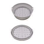 Tappetino per griglia per friggitrice ad aria 2 pezzi Teglia da forno in silicone resistente alle alte temperature, Round Black, Round Gray, Round Green, Round Pink, Round Blue, Round Orange, Square Black, Square Gray, Square Green, Square Pink        ...