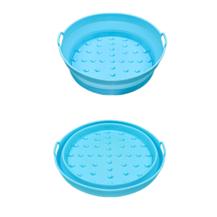 Tappetino per griglia per friggitrice ad aria 2 pezzi Teglia da forno in silicone resistente alle alte temperature, Large Round Red, Large Round Blue, Rectangular Dot Dark Blue, Rectangular Dot Green, Rectangular Dot Gray, Rectangular Dot Blue         ...