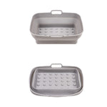 Tappetino per griglia per friggitrice ad aria 2 pezzi Teglia da forno in silicone resistente alle alte temperature, Large Round Red, Large Round Blue, Rectangular Dot Dark Blue, Rectangular Dot Green, Rectangular Dot Gray, Rectangular Dot Blue         ...