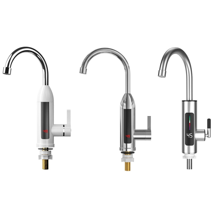 ZSW-D02 Display digitale per uso domestico intelligente Rubinetto elettrico per cucina calda istantanea, spina:, EU Plug, US Plug, UK Plug