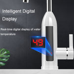 ZSW-D02 Display digitale per uso domestico intelligente Rubinetto elettrico per cucina calda istantanea, spina:, EU Plug, US Plug, UK Plug
