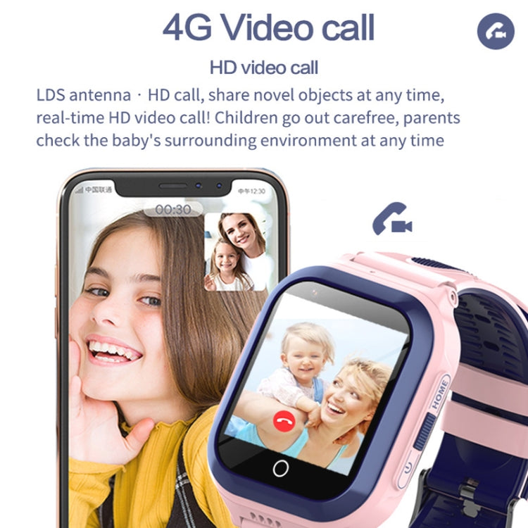 DF70 1,4 pollici 4G GPS + WIFI + LBS Posizionamento bambini che chiamano orologio con funzione SOS, Pink, Blue, Black