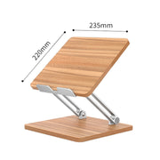 AP-2DP Supporto per tablet portatile in legno sollevabile da tavolo, AP-2DP