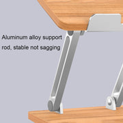 AP-2DP Supporto per tablet portatile in legno sollevabile da tavolo, AP-2DP