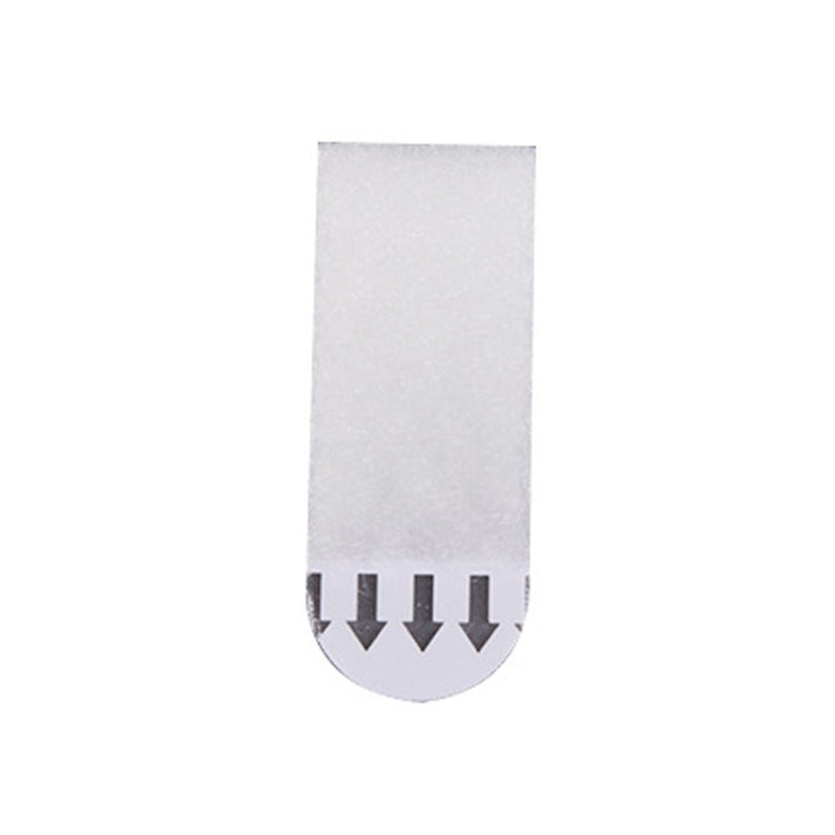 10 strisce per appendere quadri con gancio e anello per appendere quadri, 4.5x1.7cm, 7x2cm, 9.5x2cm