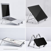 X23 3 in 1 supporto per tablet pieghevole in alluminio portatile, X23 (Grey), X23 (Silver)