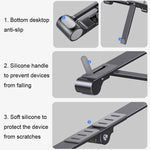 X23 3 in 1 supporto per tablet pieghevole in alluminio portatile, X23 (Grey), X23 (Silver)