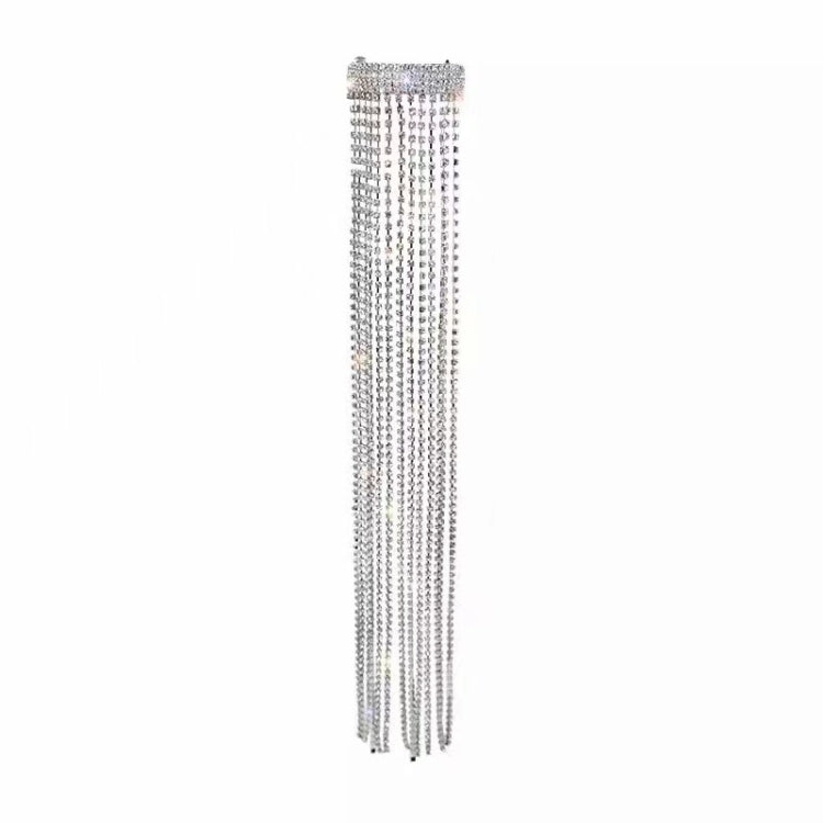 Fringe Flash Diamond Chain Accessori per capelli Fascia per capelli intrecciata femminile, Chain Hair Band