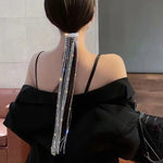 Fringe Flash Diamond Chain Accessori per capelli Fascia per capelli intrecciata femminile, Chain Hair Band