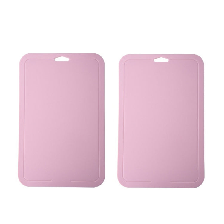 2 pezzi Tagliere ausiliario per bambini Tagliere per frutta e verdura Tagliere in plastica, 2pcs Pink, 2pcs Blue, 2pcs Green