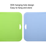 2 pezzi Tagliere ausiliario per bambini Tagliere per frutta e verdura Tagliere in plastica, 2pcs Pink, 2pcs Blue, 2pcs Green