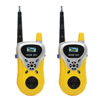 Mini walkie talkie per bambini senza fili giallo verde