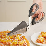 Pala per forbici PIZZA in acciaio inossidabile multifunzionale rimovibile, PIZZA Scissors