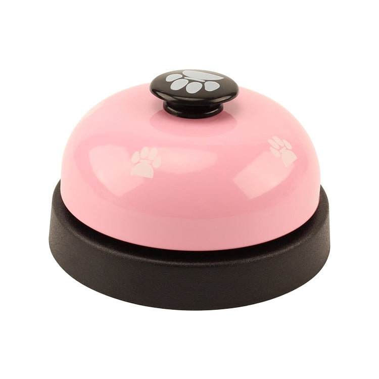 3pcs Pet Toy Training chiamato Dinner Small Bell Footprint Ring Dog Toys, 3pcs Pet Bell Red, 3pcs Pet Bell Pink, 3pcs Pet Bell White, 3pcs Pet Bell Royal Blue, 3pcs Pet Bell Yellow