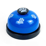 3pcs Pet Toy Training chiamato Dinner Small Bell Footprint Ring Dog Toys, 3pcs Pet Bell Red, 3pcs Pet Bell Pink, 3pcs Pet Bell White, 3pcs Pet Bell Royal Blue, 3pcs Pet Bell Yellow